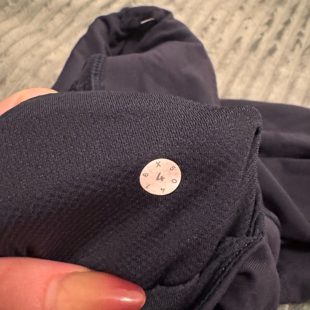 Lululemon Athletica Blue Textured Leggings with Flexibility